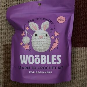 Jojo the Bunny Crochet Kit - Purple
